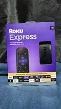 Roku Express 3930EU HD Streaming Media Player Black with Remote
