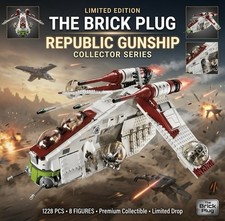 BRAND NEW SEALED 1228PCS Republic Gunship Bui...