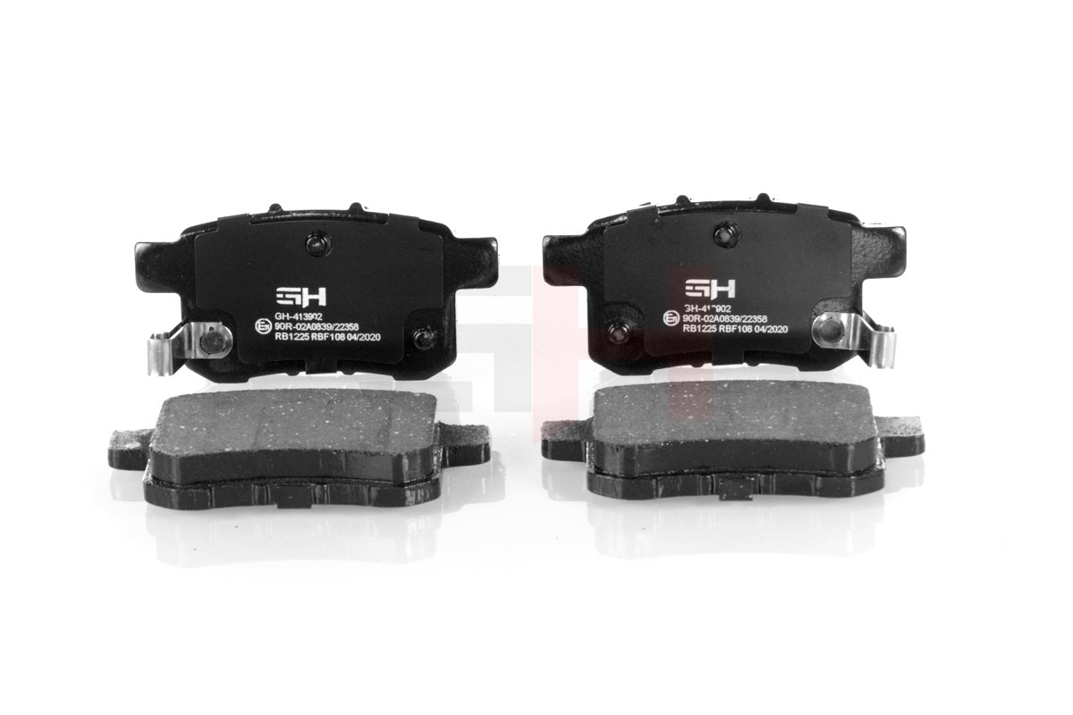 4x ✅Fits AUTO-GH GH-413902 BRAKE PADS REAR  ⭐UK Seller⭐
