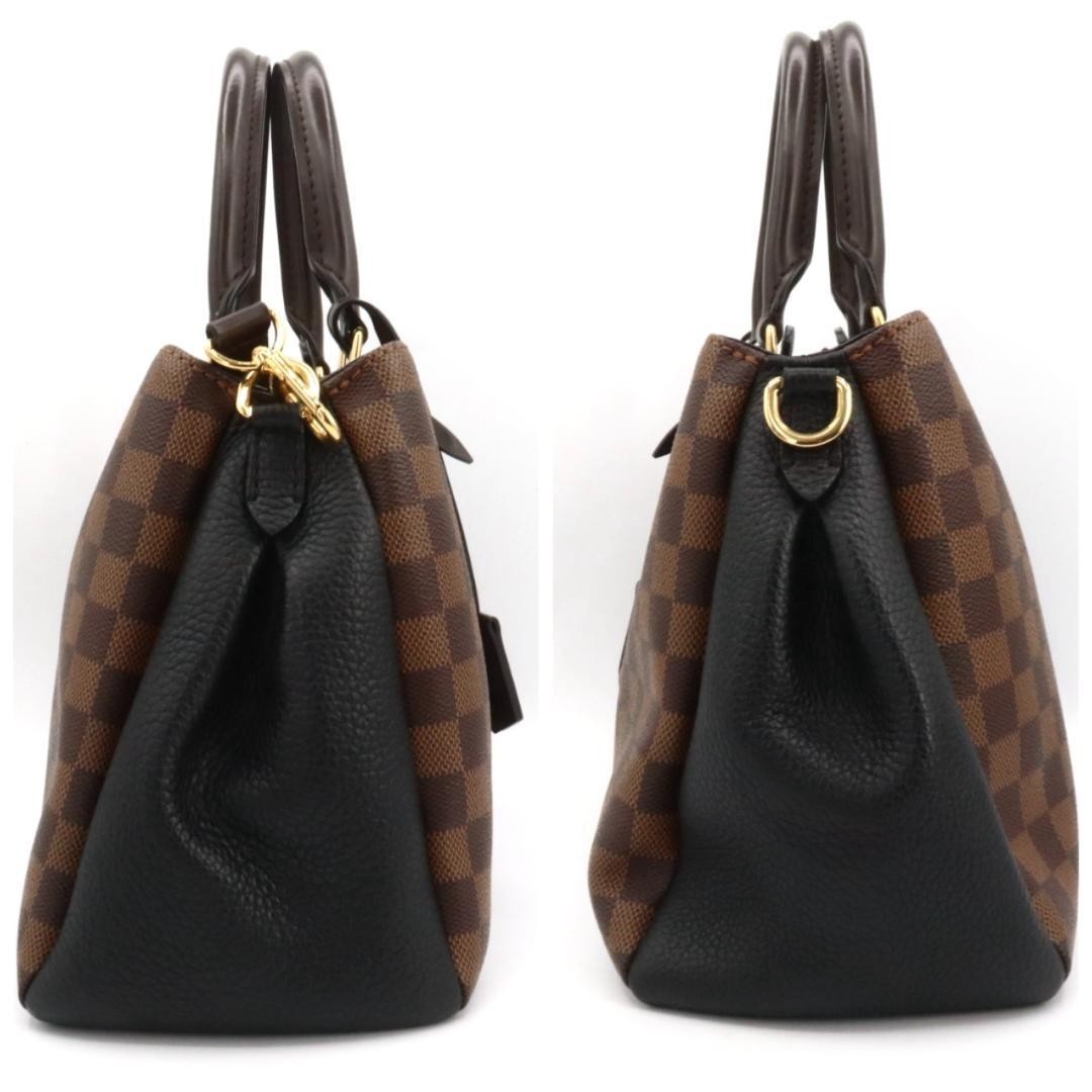 Louis Vuitton Damier Brittany N41673 Handbag Shoulder Bag 2way Brown Authentic image 7