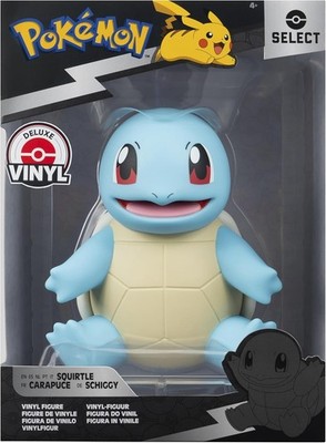 Pokémon Squirtle Select Deluxe Vinyl Figure - 8'' Inch Figure Made from Vinyl NIB