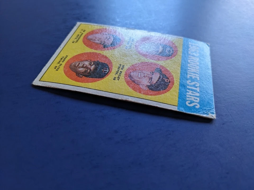 1963 Topps - Estrelas Novatas #228 - Tony Oliva HOF Minnesota Twins Baixo Grau - Imagem 3 de 3