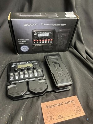 ZOOM G1X FOUR Guitar Multi Effects Processor Pedal Untested from Japan