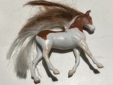 Vintage Lanard Royal Breeds Painted Pony 7  Horses Colts Figures, chestnut