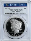 2023-S $1 SILVER 1oz 999 PCGS PR70DCAM Peace Dollar Early Issue