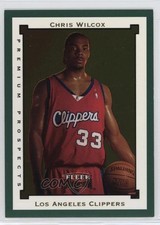 2002-03 Fleer Premium Premium Prospects Emerald 98/300 Chris Wilcox #EM118 9cf