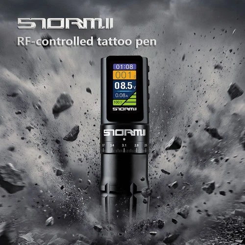 Wireless Tattoo Pen Machine 2200mAh Rechargeable Professional Tattoo Gun - product listing photo