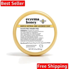 Gentle Oatmeal and Lavender Soap - Natural Eczema Body Wash - Daily Gentle So...