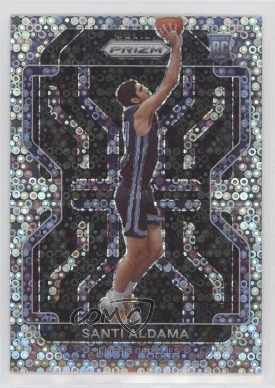 2021-22 Panini Prizm Fast Break Prizm Santi Aldama #276 i3h