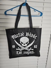 Metal Blade Records 25th Anniversary Black Tote Record Bag Heavy Metal RARE