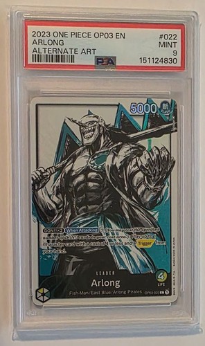 Arlong (Alternate Art) graded PSA 9 for sale on eBay