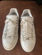 Balenciaga Arena Low In White Shoes Size 41 Spain