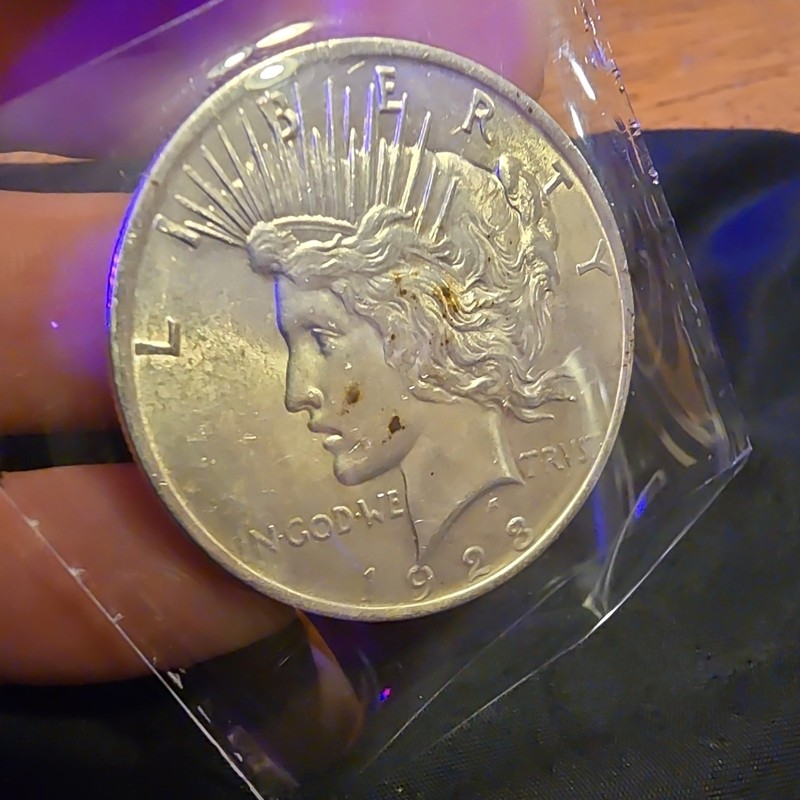 1923 Peace Dollar $1 Silver Coin (Uncirculated) Business Strike 0.9 Fineness