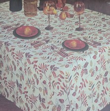 Thanksgiving Harvest Collection 100 Cotton Tablecloth - 60" x 102"