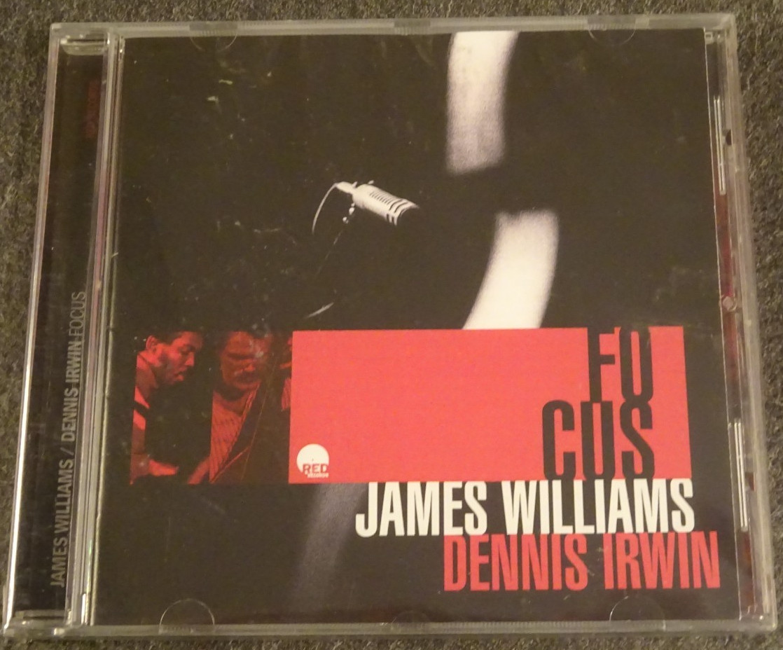 James Williams/Dennis Irwin 'Focus' CD New Sealed