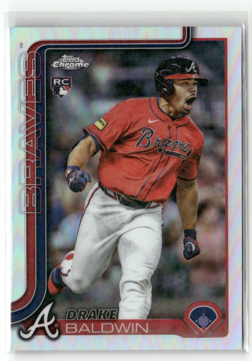 2025 Topps Chrome Update #USC96 Drake Baldwin Refractors RC ROOKIE ROY