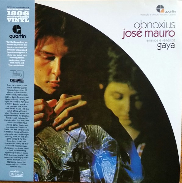 英LP Jose Mauro Obnoxius FARO191LP Far Out Recordings /00260 Jose Mauro - Obnoxius. Far Out Recordings.
