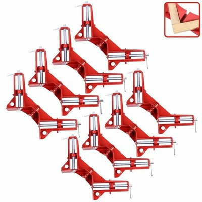 4x Winkelzwingen Edelstahl - 90 Grad Klemmen Für Holzarbeiten