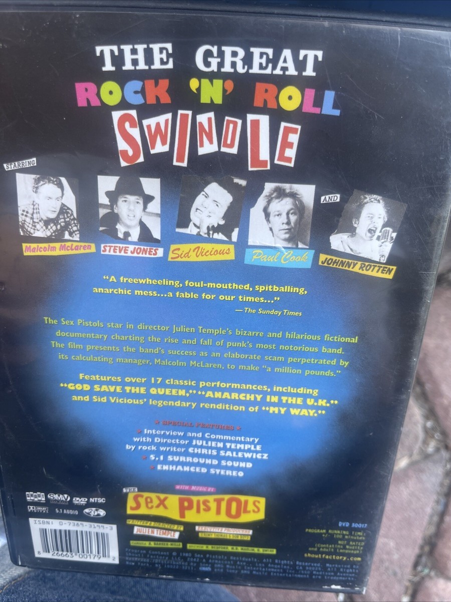 The Great Rock’n’Roll Swindle [DVD] Amazon.com: The Great Rock'n'Roll Swindle [DVD] : Movies & TV