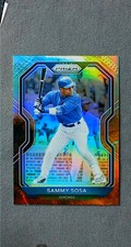 2021 Panini Prizm Tier II Cosmic Haze #146 Sammy Sosa Cubs
