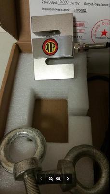 Package of 4 S-TYPE LOAD CELLS for CRANE SCALE ALLOY STEEL, 1000LB,Eye Bolt