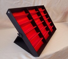 Luxury 18-Grid Sunglasses Display Case - Eyewear Organizer Storage Box