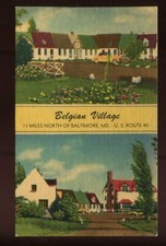 1949 Belgian Village  Bradshaw, Maryland  LINEN  Phone Fork 2341