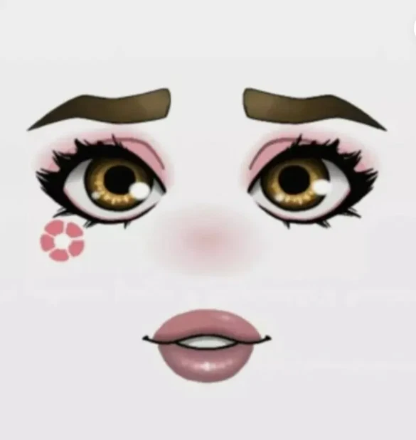 Star Sorority Face Virtual Item ROBLOX Series 5 *CODE ONLY* MESSAGED QUICKLY!