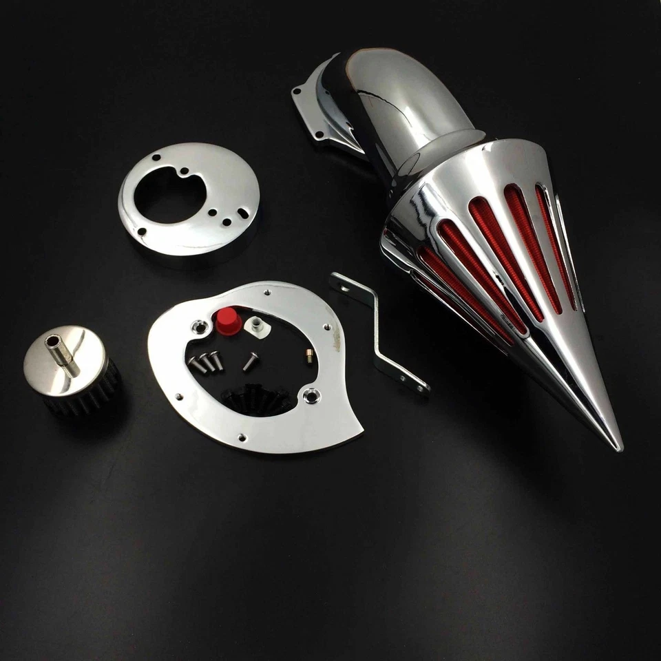 Spike воздухоочиститель набор впускной фильтр для Honda VTX1300 1986-2012 хром - Изображение 2 из 3