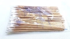 300 Cotton Swabs Applicator w/ Long Wood Handle Q-tip  6" Non-Sterile 3 100/bag