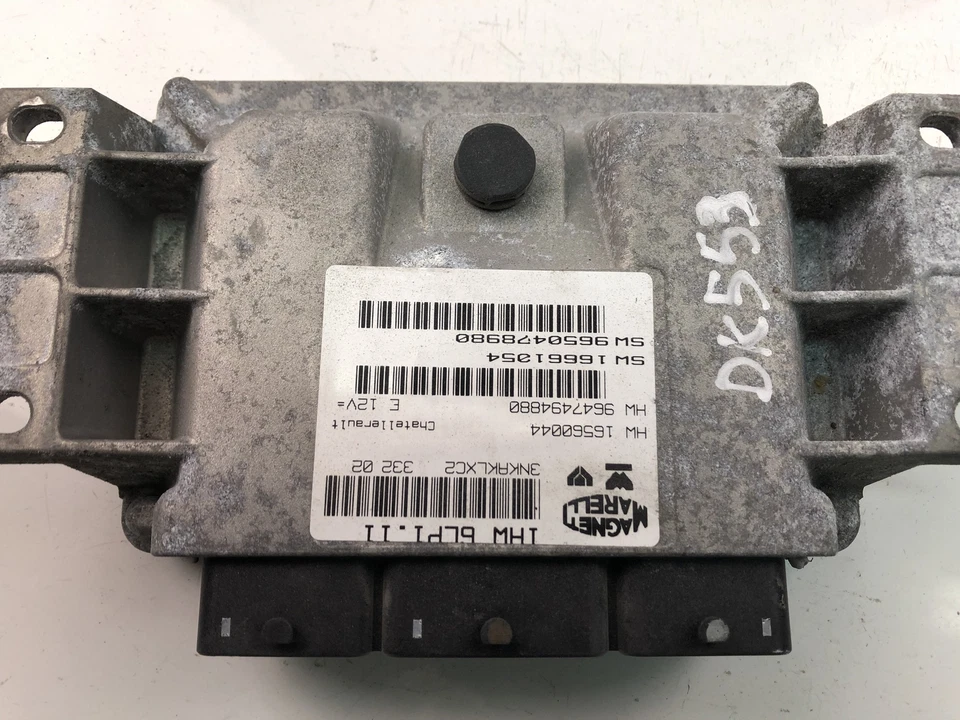 Centralina motore CITROËN C5 I DC 9647494880 9650478980 ECU 2005 17655110 - Immagine 2 di 4