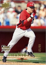 Ryan Hanigan 2008 Upper Deck #317 Rookie Card Gold /99 RC Cincinnati Reds
