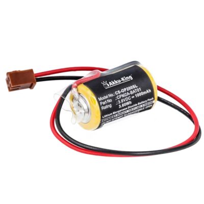 PLC Batterie für Omron CJ1 CJ1G CJ1H CPM2A CQM1H NS7 - CPM2A-BAT01 - 1000mAh