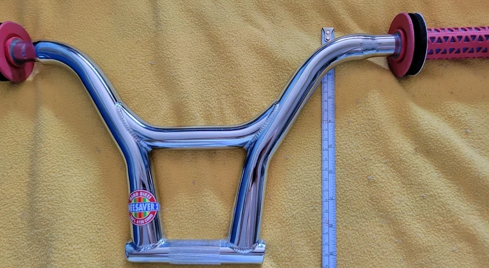 Haro Dave Mirra 救生员 救生员 2 未切割 车把 平地 bmx 铬 罕见 — 第 2/4 张图片