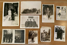 Lot of 10 - 1940s Photos from WWII Military Men, Sailors, Boys WW2