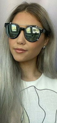 NEW Authentic Garrett Leight Thierry Lasry Black 50mm Mirrored