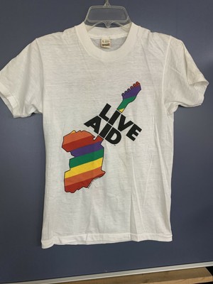 Vintage 1985 Live Aid Concert T-Shirt 