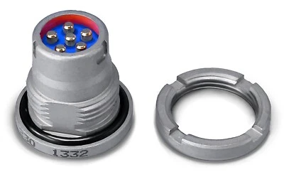 AMPHENOL LTW Amphenol M55116/10-0 Mil-Spec U-283/U Military Radio Connector PRC SINCGARS