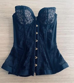 Black agent provocateur corset size 3 new