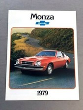 1979 Chevrolet Monza And Spyder Original Car Sales Brochure Catalog 1979 Chevrolet Monza And Spyder Original Car Sales Brochure Catalog