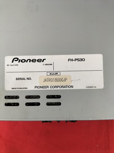 Pioneer FH-P530 Carrozzeria 2DIN Typ Auto Audio Aus Japan - Bild 7 von 8