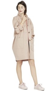 petite slouch coat