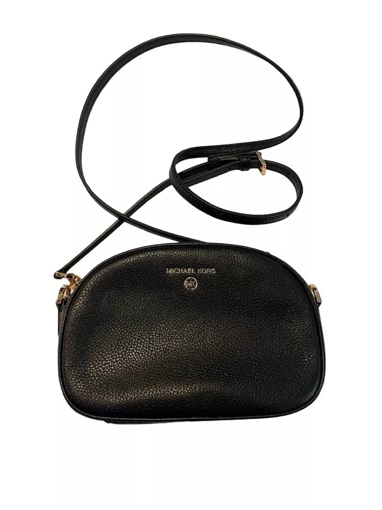 Jet Set Charm Small Pebbled Leather Crossbody Bag