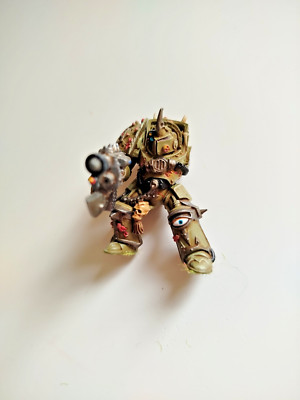 RAR!! GW/Forgeworld Warhammer 40k 5x Chaosterminatoren mit Death Guard Umbau Kit