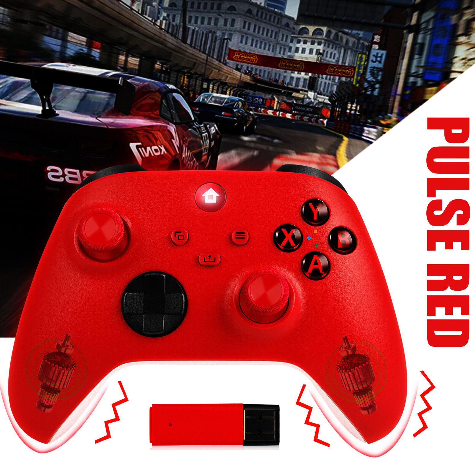 Joystick Xbox Series Wireless Pulse Red