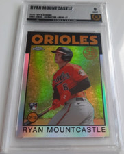 Ryan Mountcastle 2021 Topps Chrome RC 1986 Redux Refractor #86BC17 GG 9 Mint