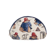 Tapestry Cosmetic Bag Paddington Bear Design Toiletry Make Up Organiser Pouch