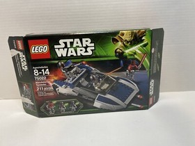 LEGO&reg; Star Wars 75022-1 - Mandalorian Speeder Instructions and Box 100% Complete