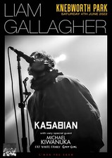 Liam Gallagher Knebworth 2022 A3 A4 Print Poster Album Unframed