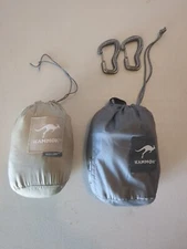 Kammok Wallaby Hammock - Python Straps - Pair Of Carabiners
